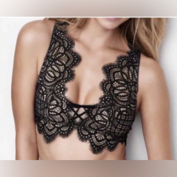 Victoria's Secret Other - Victoria’s Secret Lace Bralette In Sz L